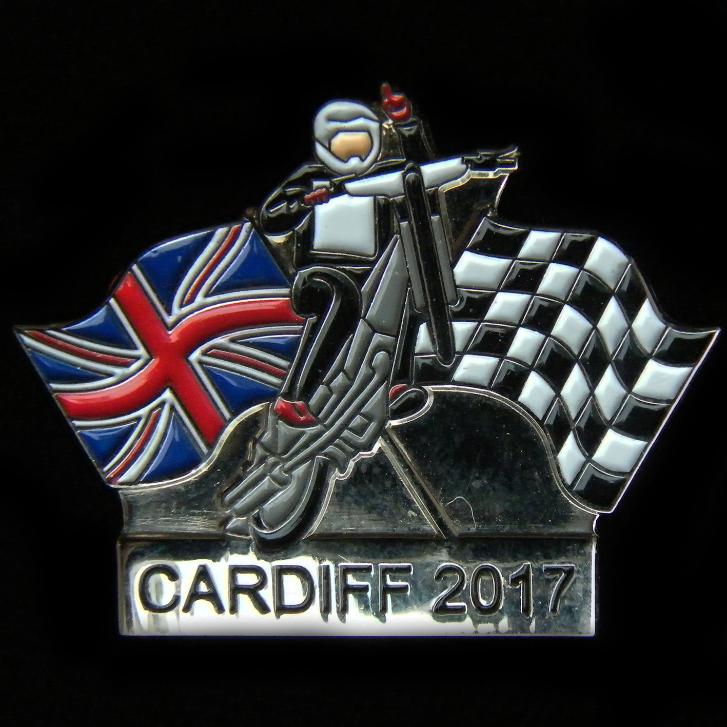 British Speedway Grand Prix Pin Badge