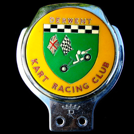 Derwent Kart Racing Club Car Badge