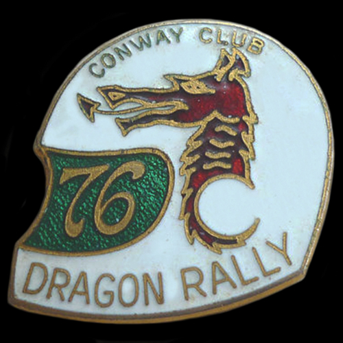 Dragon Rally pin badge