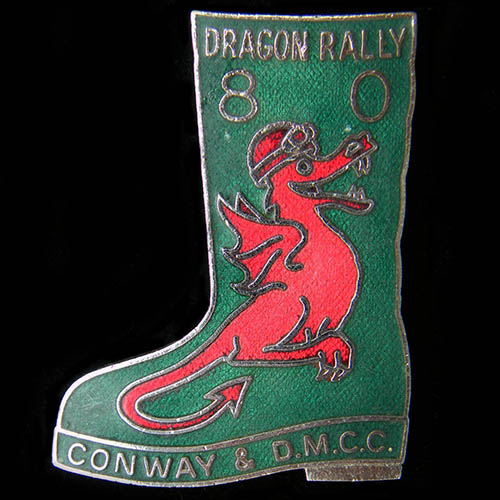 Dragon Rally pin badge