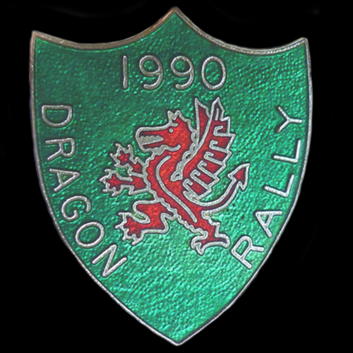 Dragon Rally pin badge