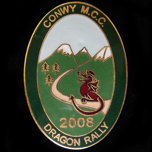 Dragon Rally pin badge