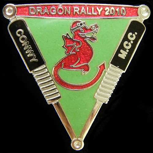 Dragon Rally pin badge