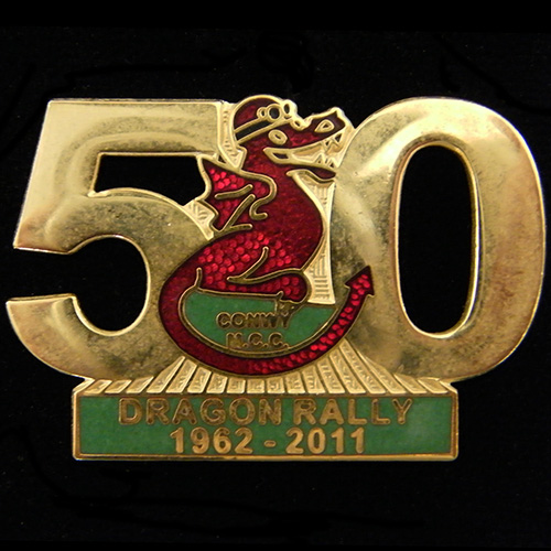 Dragon Rally pin badge