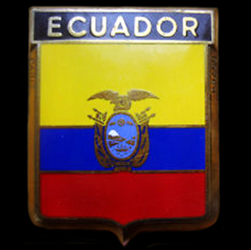 Ecuador Car Badge (Drago) 