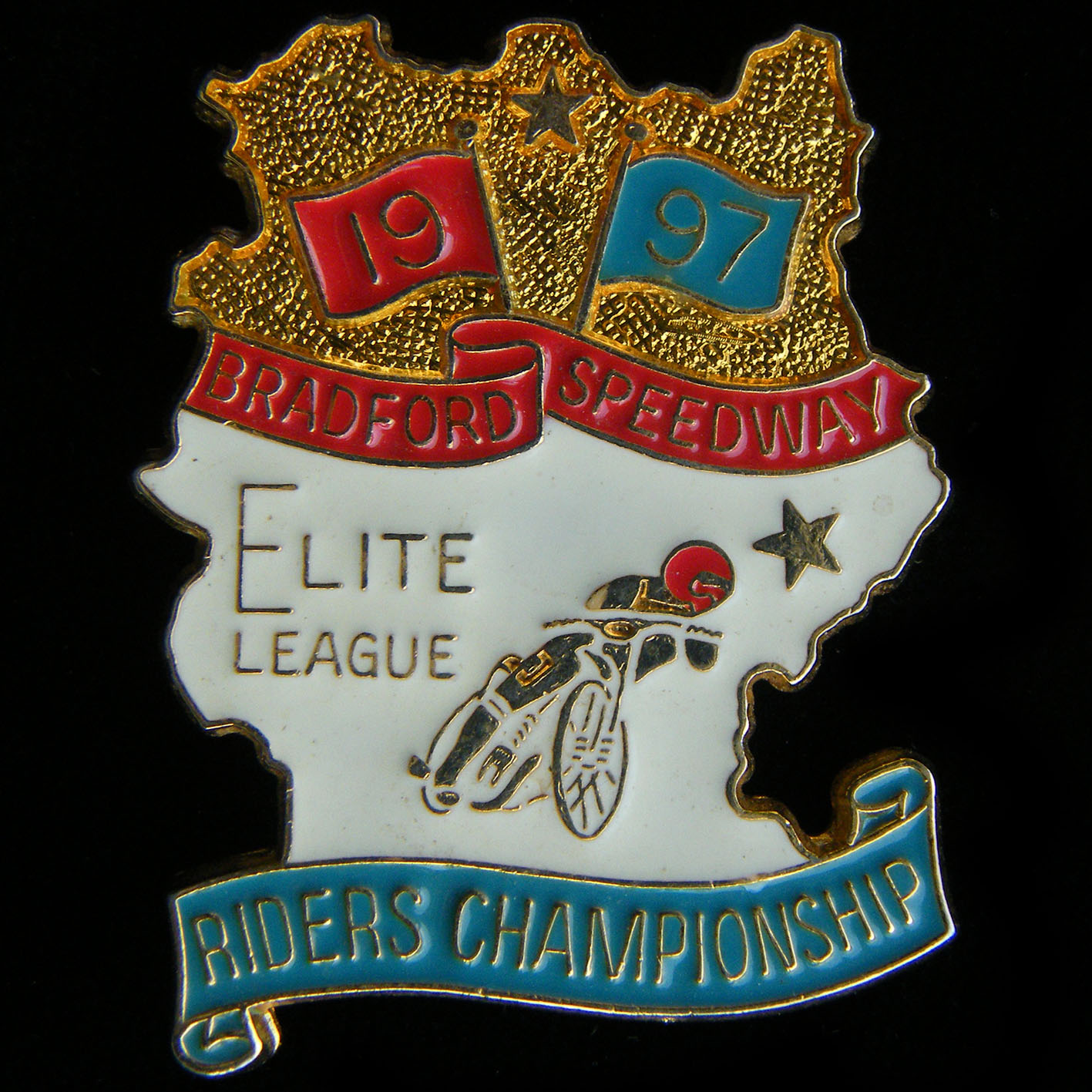 Elite League (Speedway) Riders Championship lapel Badge
