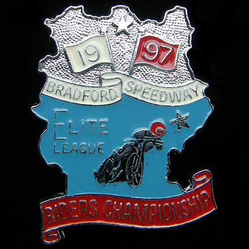 Elite League (Speedway) Riders Championship lapel Badge