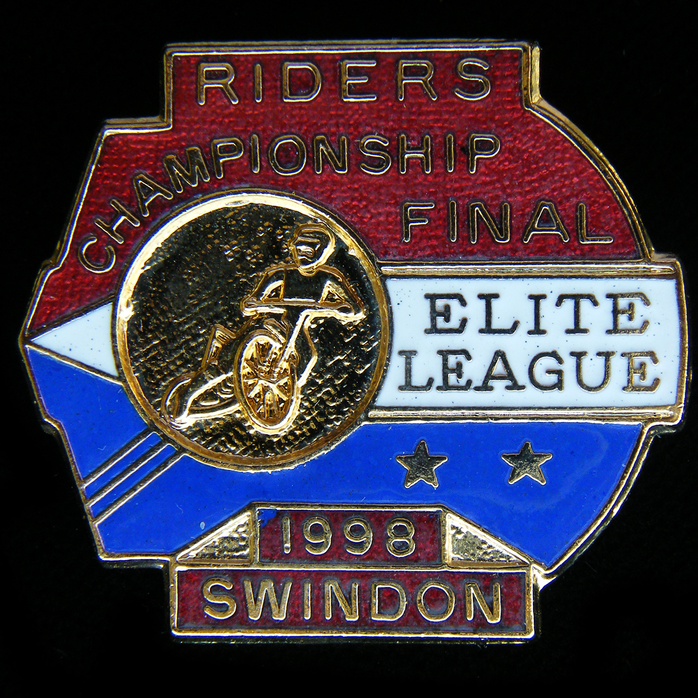 Elite League (Speedway) Riders Championship lapel Badge