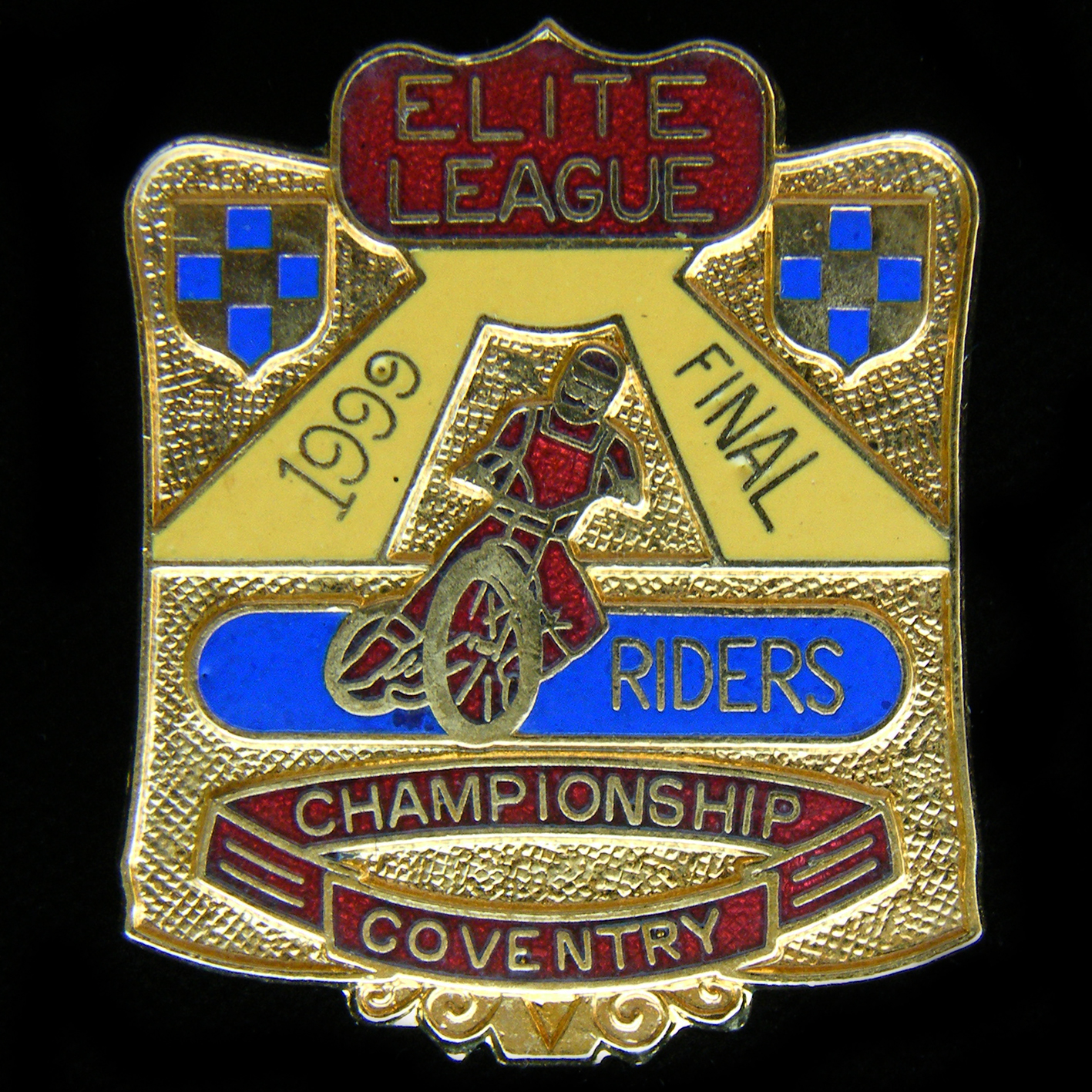Elite League (Speedway) Riders Championship lapel Badge