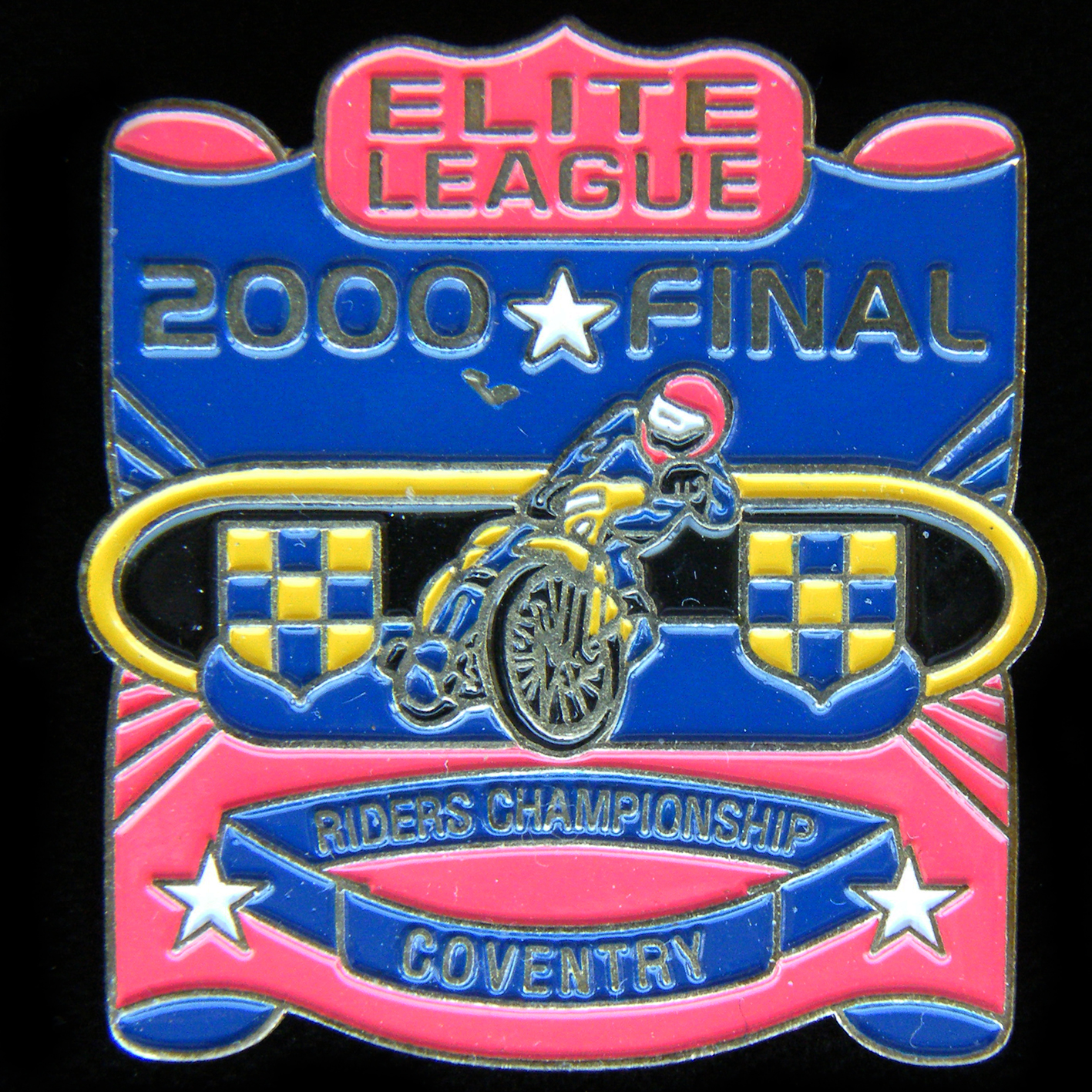 Elite League (Speedway) Riders Championship lapel Badge
