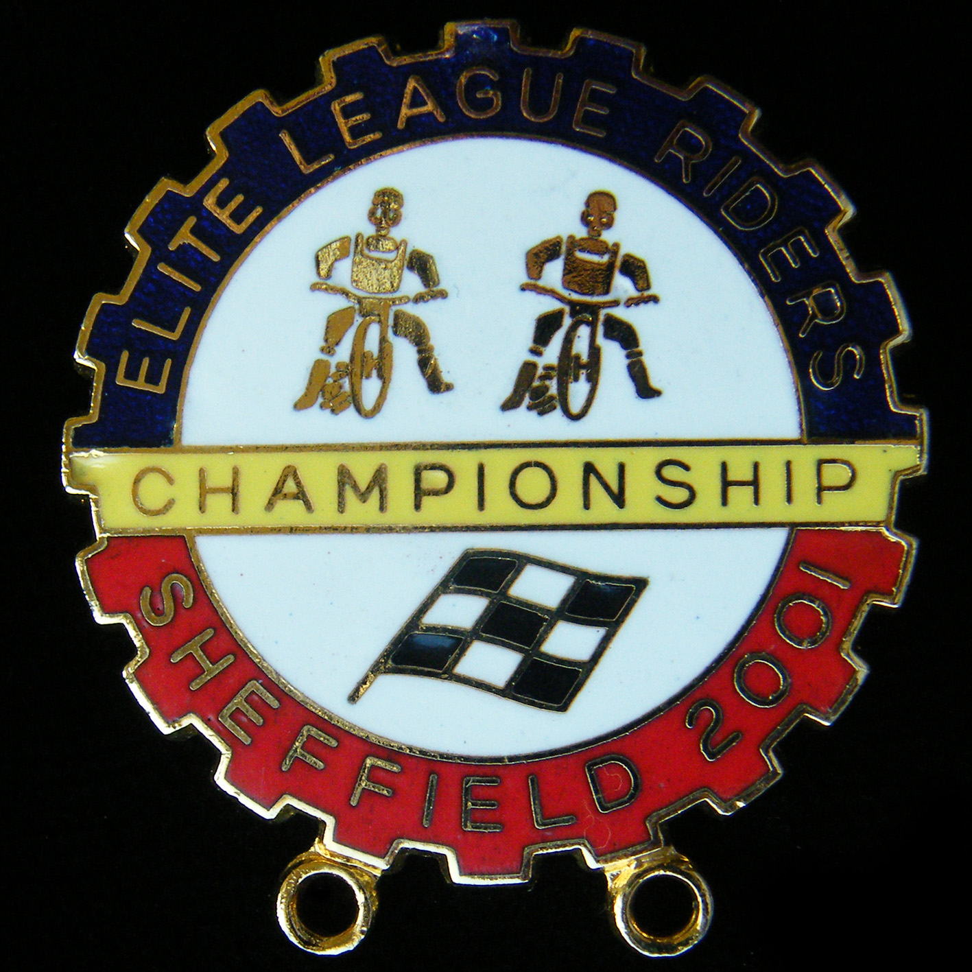 Elite League (Speedway) Riders Championship lapel Badge