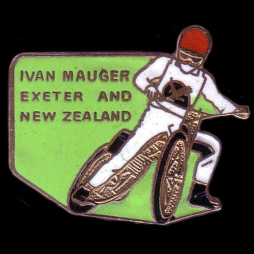 Exeter Speedway lapel badge