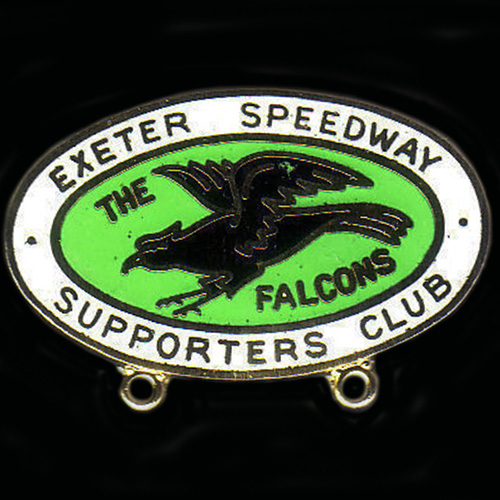 Exeter Speedway lapel badge
