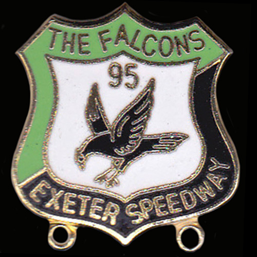 Exeter Speedway lapel badge