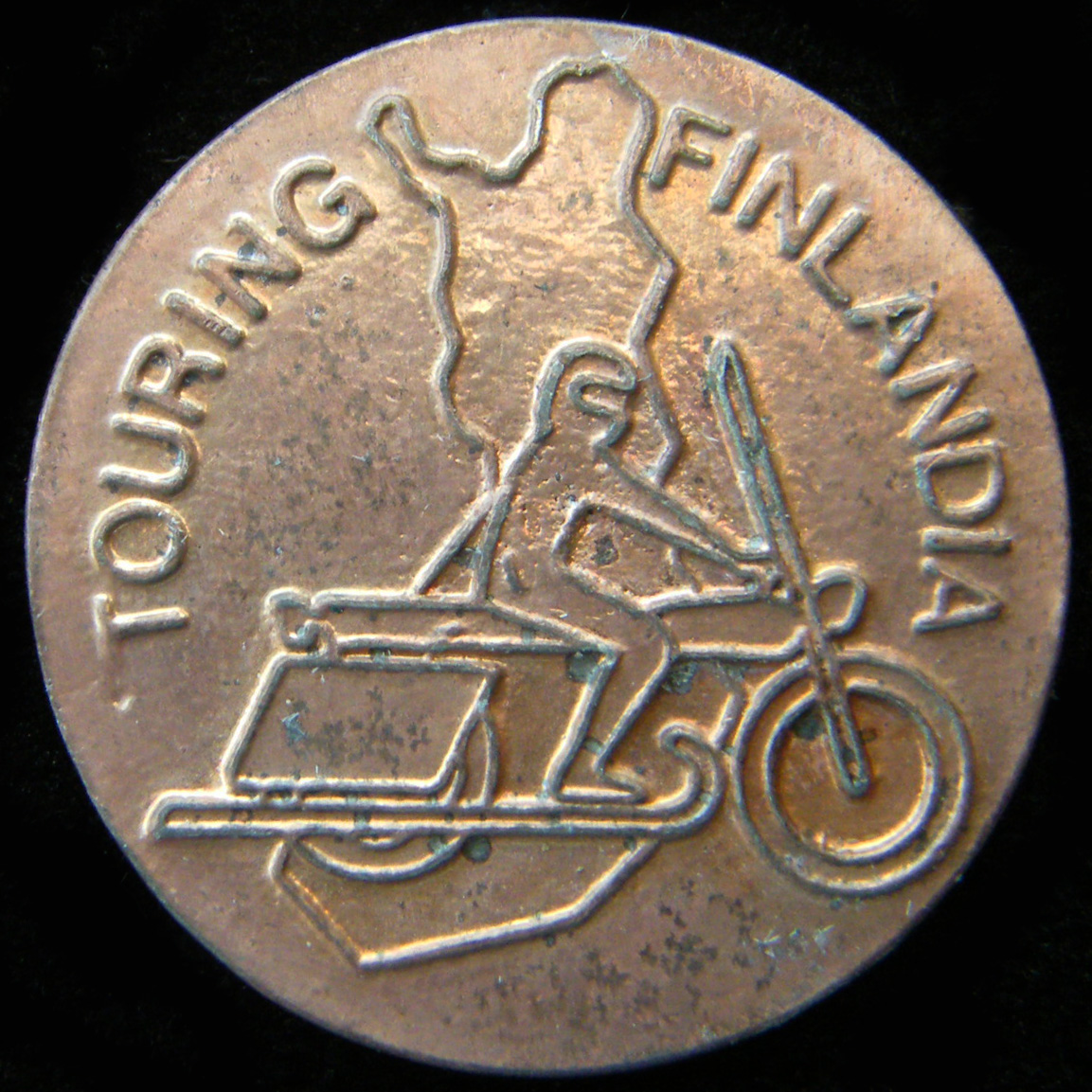 Touring Finlandia Rally Lapel Badge