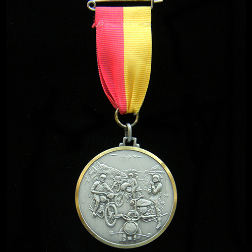 M.C. Zebus Lapel Medallion 