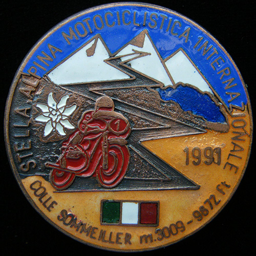 Stella Alpina Internazionale rally / Racing Lapel Badge