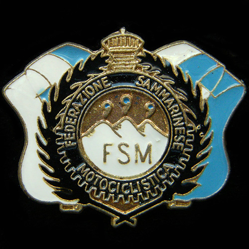 Federazione Sammarinese Lapel Badge