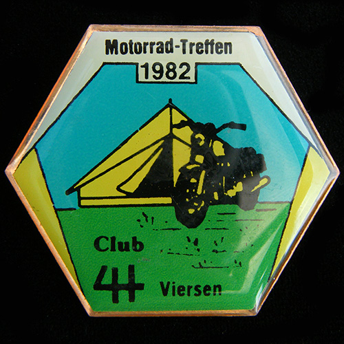 Motorrad - Treffen Rally Lapel Badge
