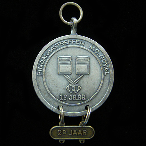 Pindakaastreffen M C Royal Rally Lapel Badge