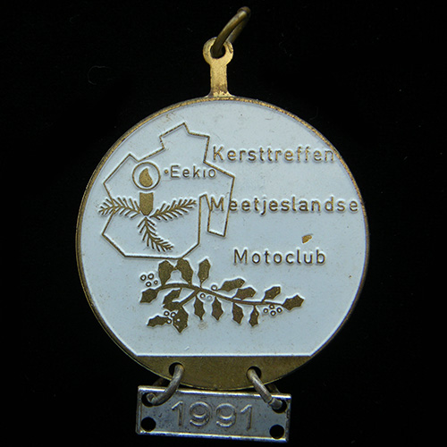Kersttreffen Meetjeslandse Rally Lapel Badge