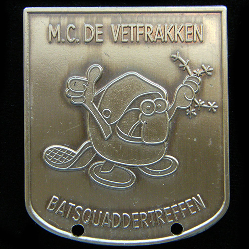 M.C. De Vetfakken Rally Lapel Badge