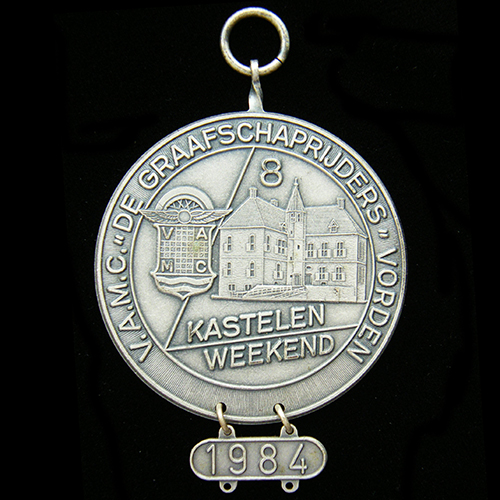 Kastelen Weekend Rally Lapel Badge