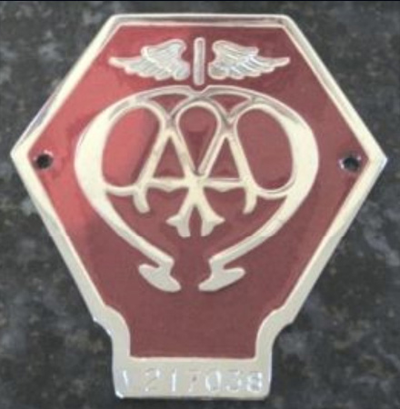 Fake AA Industrial Vehicle Car Badge by atlantisclassics