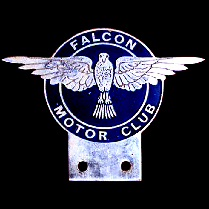 Puckeridge Herts Falcon Motor Club Car Badge