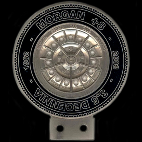 Morgan Holland car badge