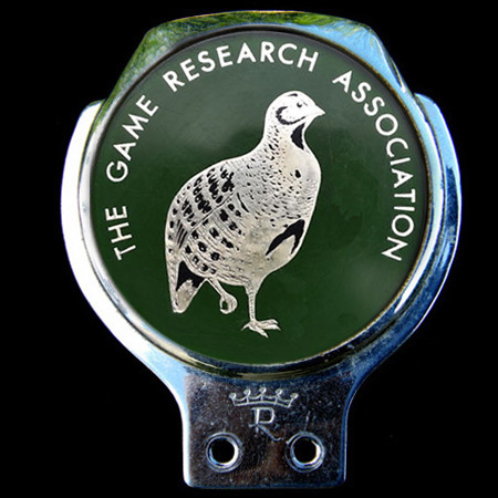 Game Research Association (The) car badge