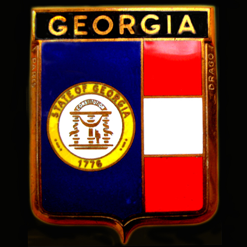 Georgia Car Badge (Drago)
