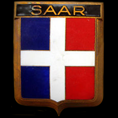 Germany Saar Car Badge (Drago) ) 