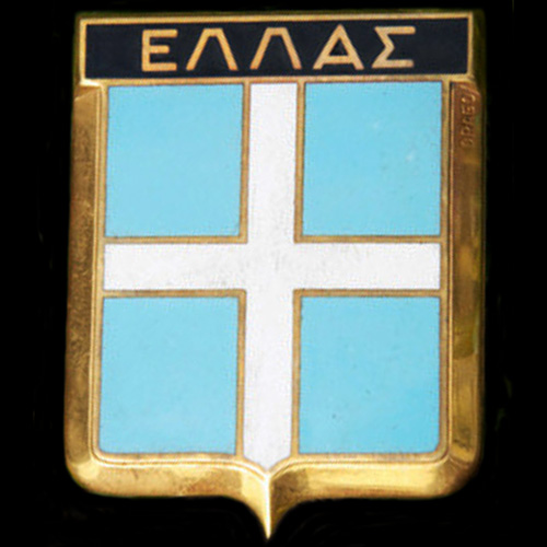 Greece Car Badge (Drago) 