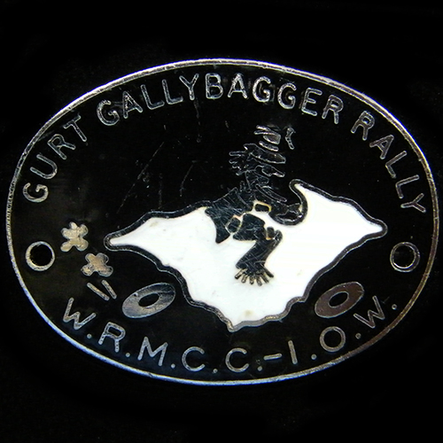 Gurt Gallybagger Rally pin badge