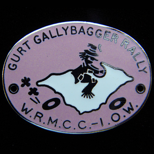 Gurt Gallybagger Rally pin badge