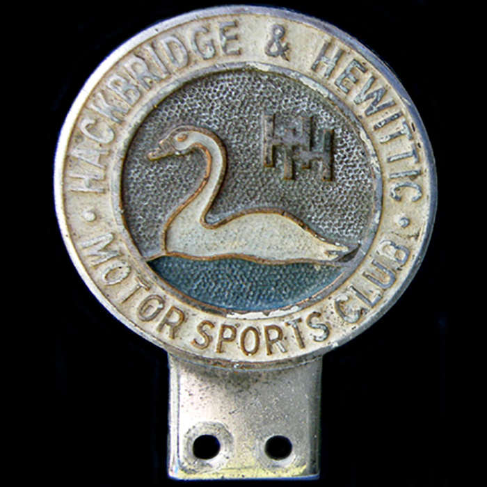 Hackbridge & Hewittic Motor Sports Club car badge