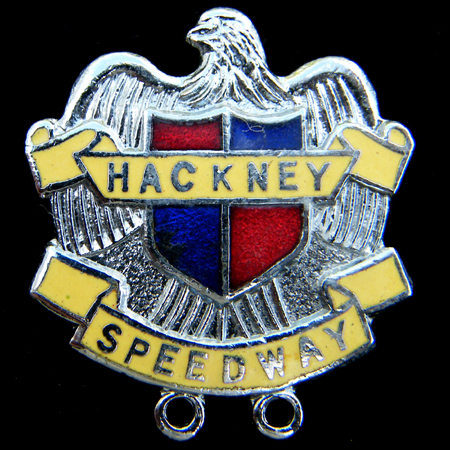 Hackney Speedway Lapel Badge