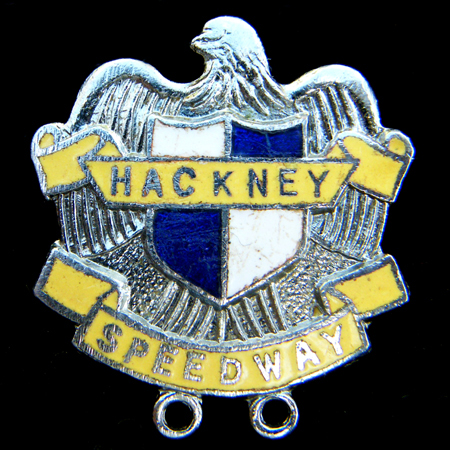 Hackney Speedway Lapel Badge