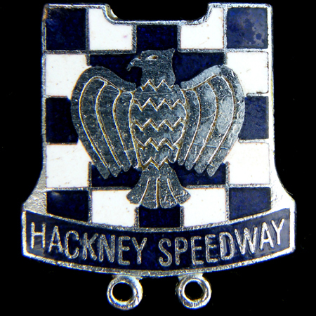 Hackney Speedway Lapel Badge