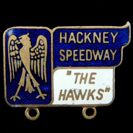 Hackney Speedway Lapel Badge
