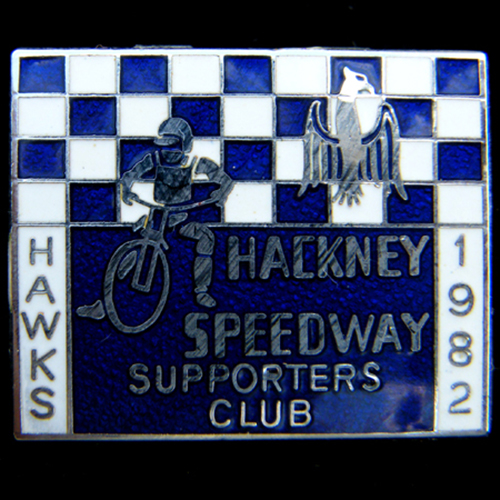 Hackney Speedway Lapel Badge
