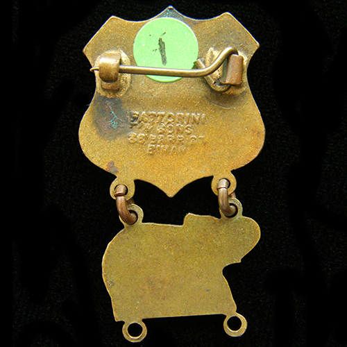 1949 Halifax Speedway Lapel Badge