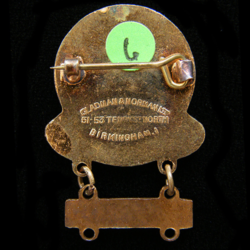 1968 Halifax Speedway Lapel Badge