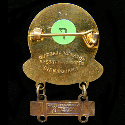 1970 Halifax Speedway Lapel Badge
