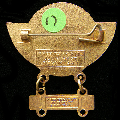 1976 Halifax Speedway Lapel Badge