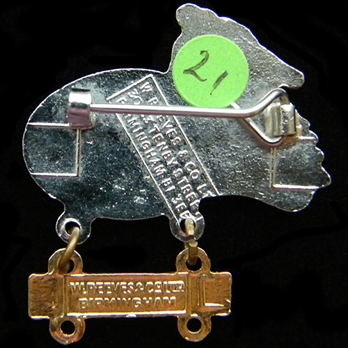 1980 Halifax Speedway Lapel Badge