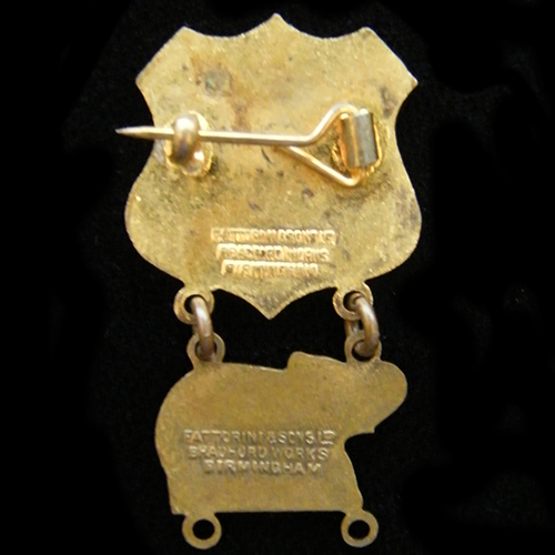 1950 Halifax Speedway Lapel Badge