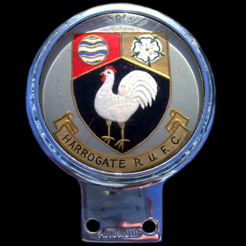 Harrogate Rugby Union Football Club Car Badge