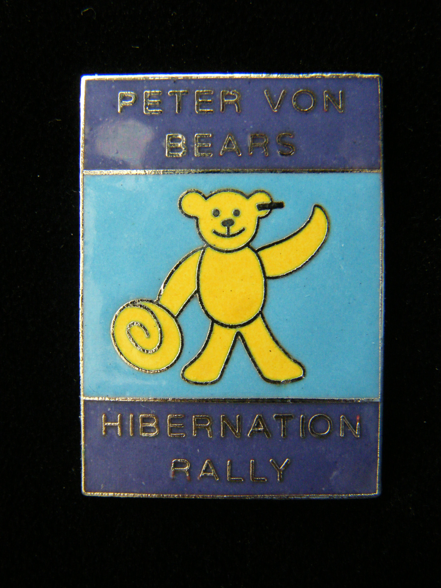 Hibernation Rally Pin Badge